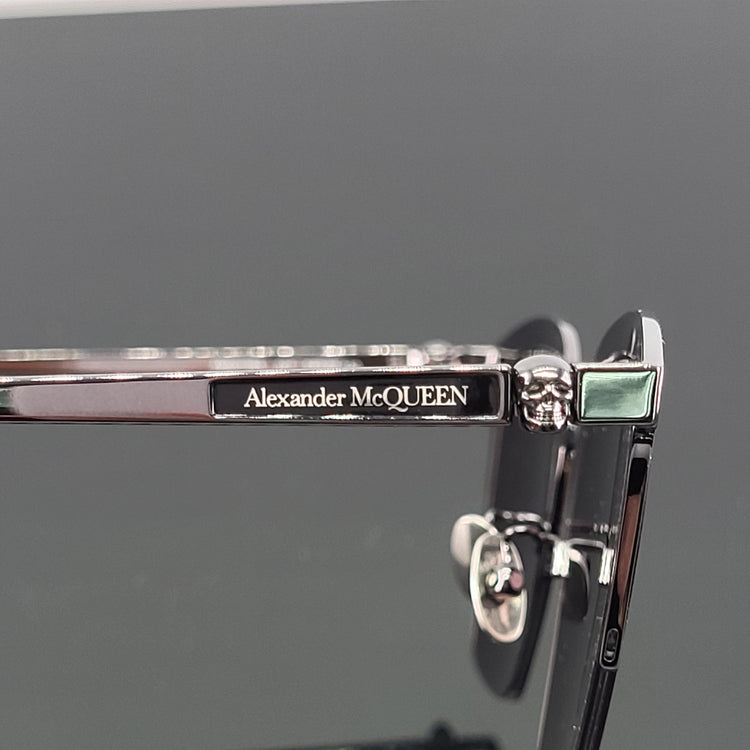 Alexander McQueen Men's Fashion Square Sunglasses AM0213SA