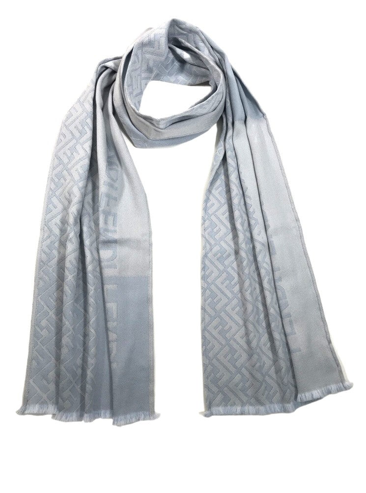FF jacquard Wool Scarf