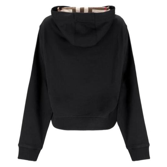 Talley Logo Checked Sweatshirt with Hoodie