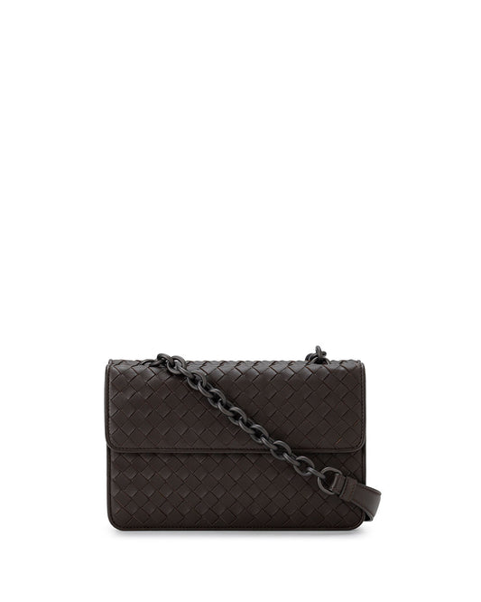 Woven Leather Shoulder Bag
