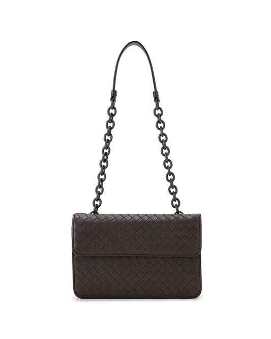 Woven Leather Shoulder Bag
