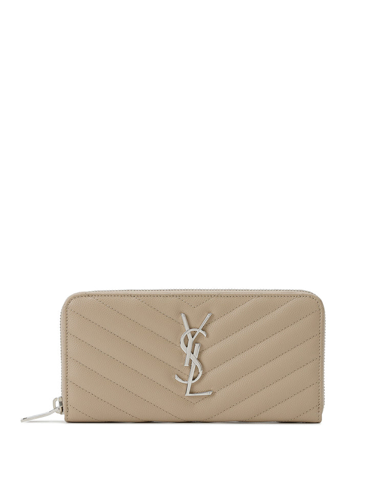 Copy of Monogram Zip Around Wallet in Grain de Poudre