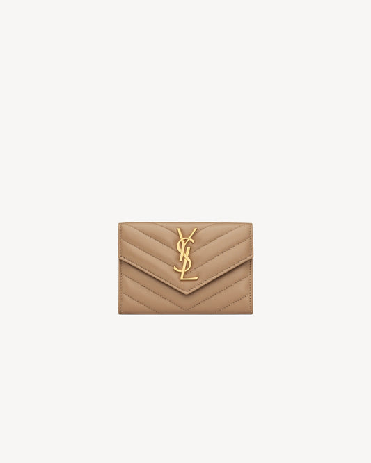 CASSANDRE MATELASSÉ SMALL ENVELOPE WALLET (414404)