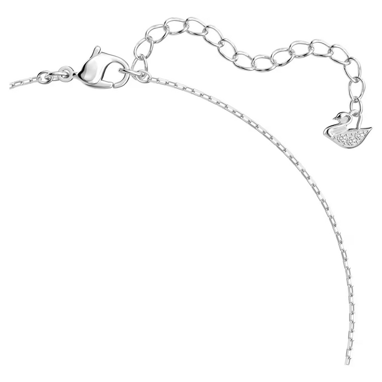 Mesmera Long Necklace with Crystal Heart Pendant (5517117)