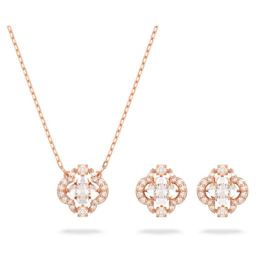 Crystal Pavé Necklace & Earring Set (5642930)