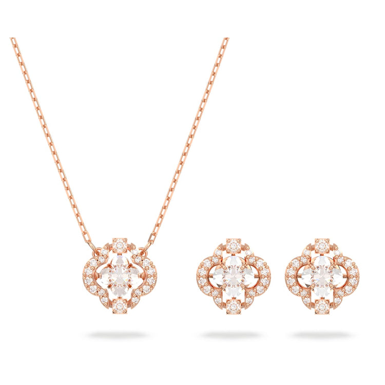 Crystal Pavé Necklace & Earring Set (5642930)