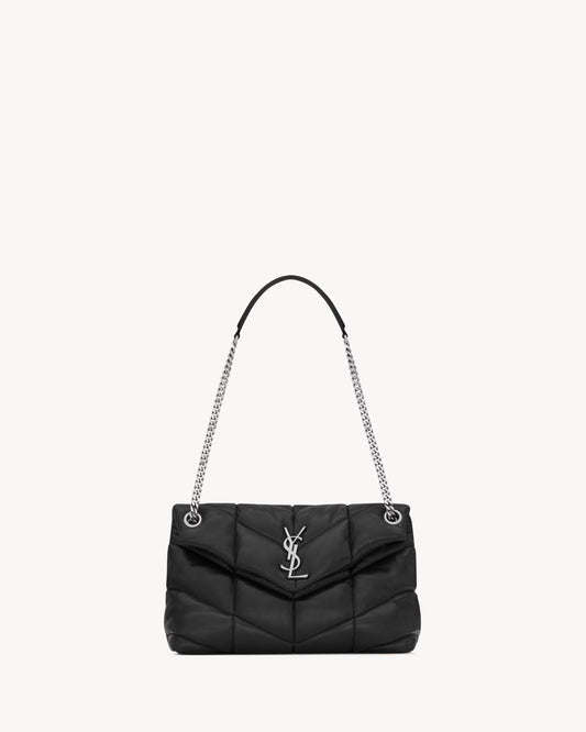 medium Loulou puffer chevron-logo shoulder bag