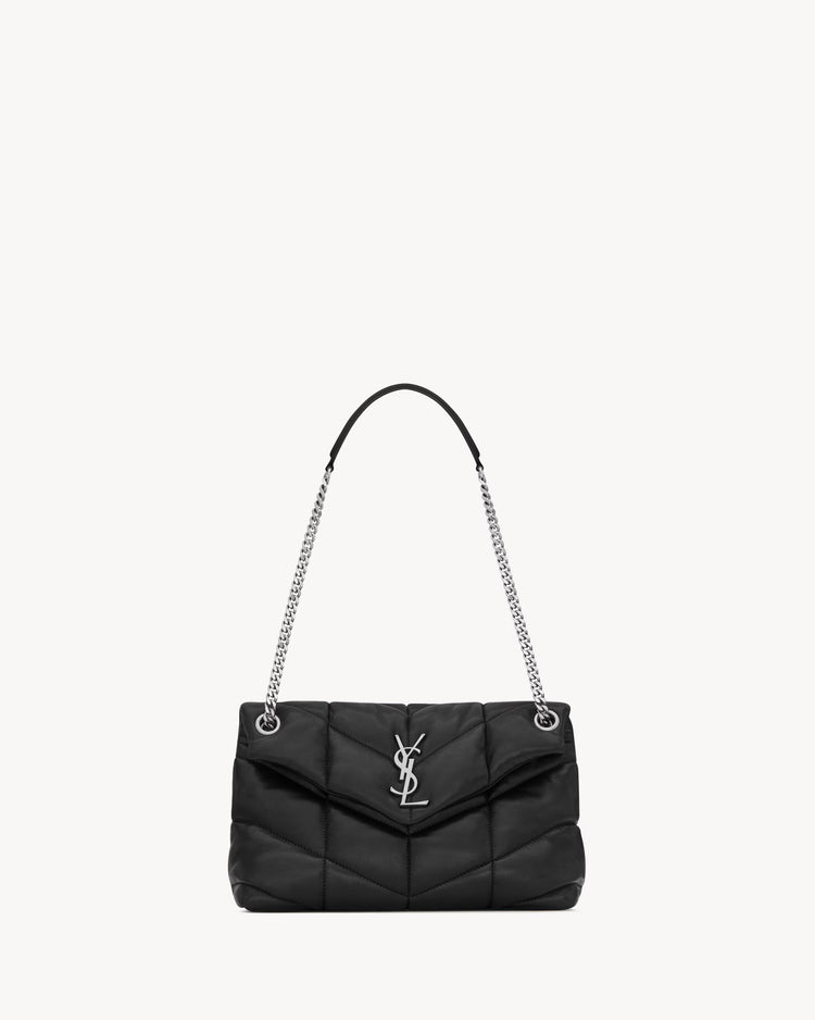 medium Loulou puffer chevron-logo shoulder bag