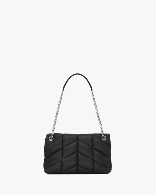 medium Loulou puffer chevron-logo shoulder bag