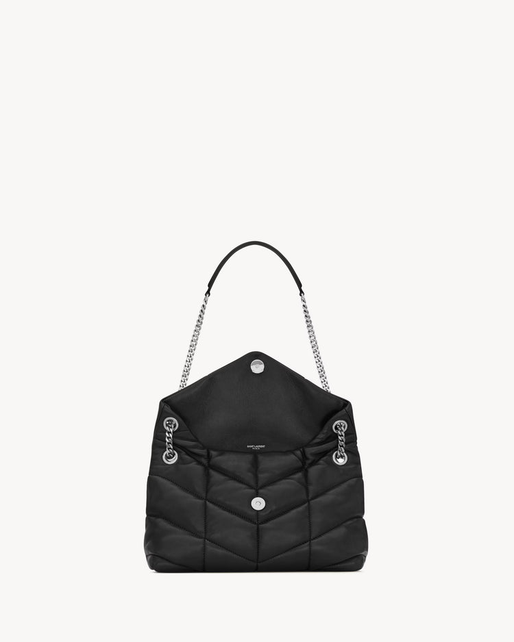 medium Loulou puffer chevron-logo shoulder bag