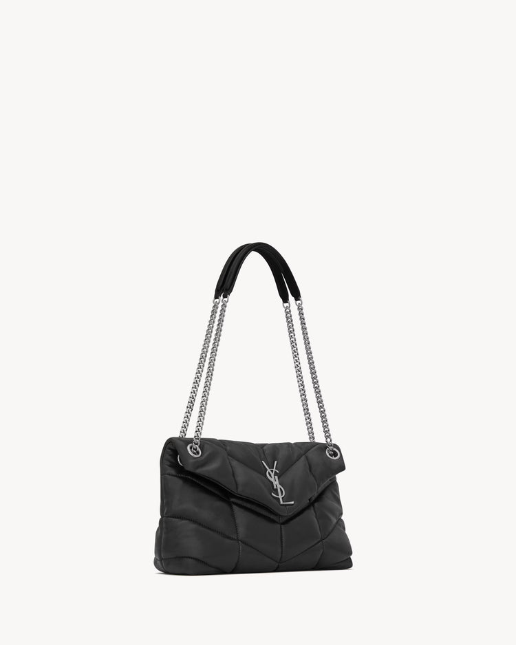 medium Loulou puffer chevron-logo shoulder bag
