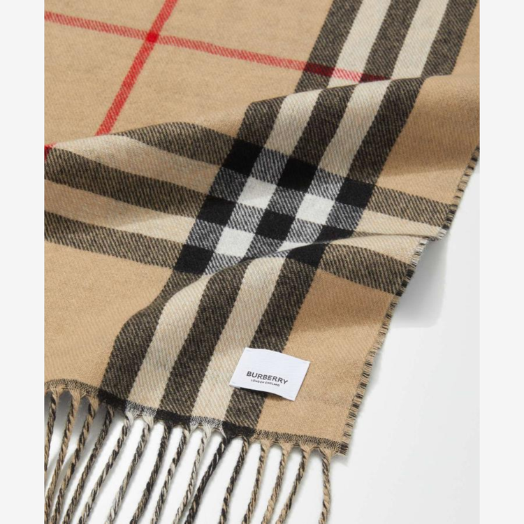 Reversible EKD Cashmere Scarf