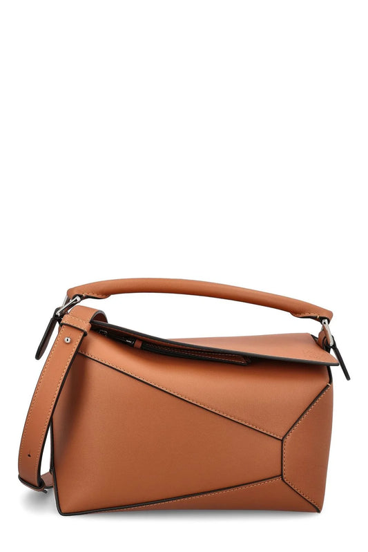 Small Puzzle Edge bag in brown