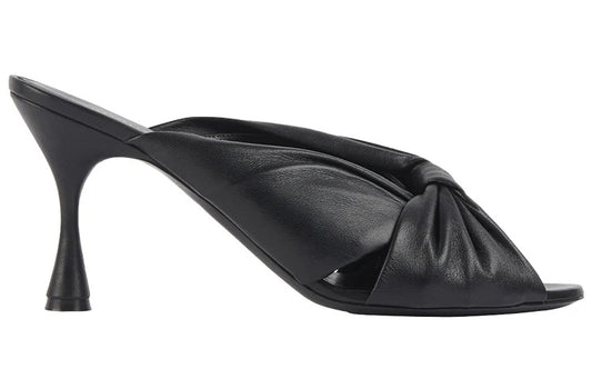 Balenciaga Small High Heels Black Slippers 617574WA2M01000