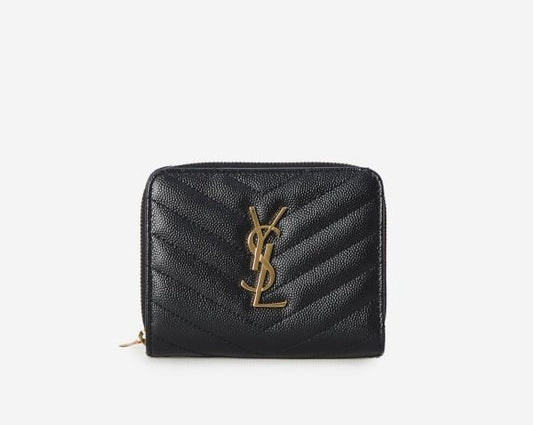 Cassandre matelassé compact wallet