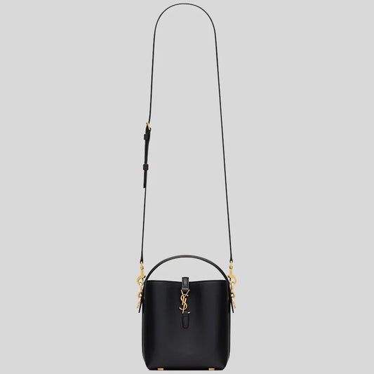 Mini Bucket Bag In Shiny
