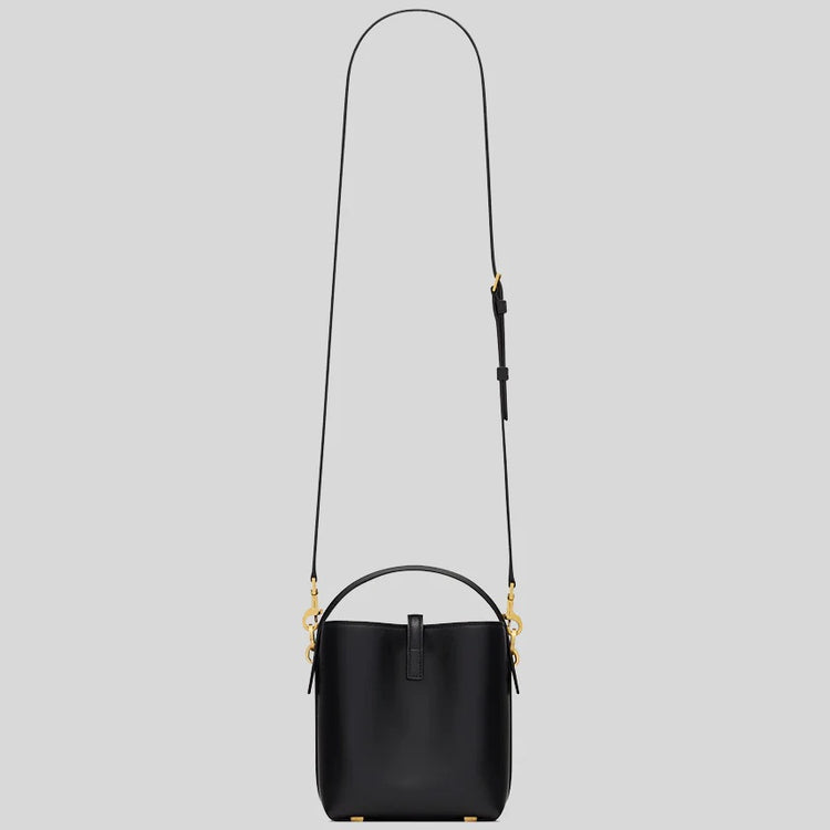 Mini Bucket Bag In Shiny