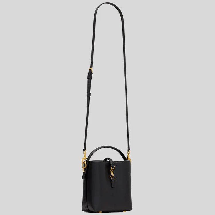 Mini Bucket Bag In Shiny