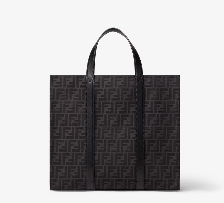 Jacquard ShopperFF jacquard fabric bag