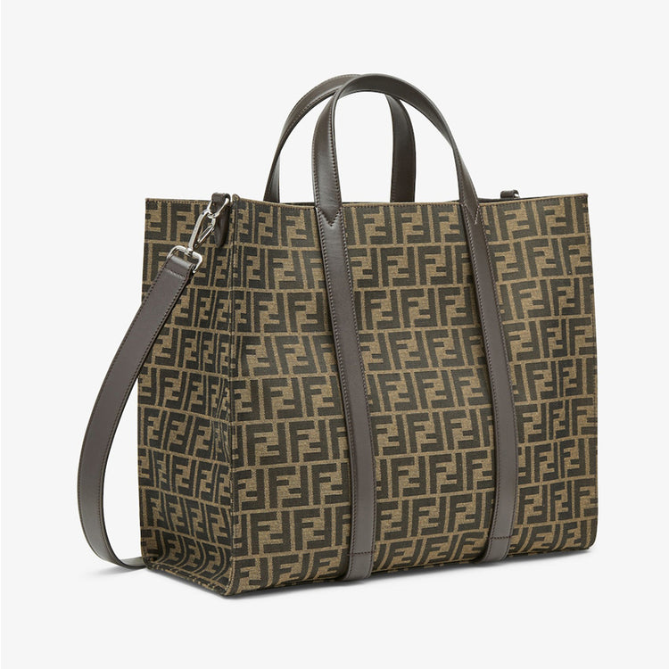 Jacquard ShopperFF jacquard fabric bag