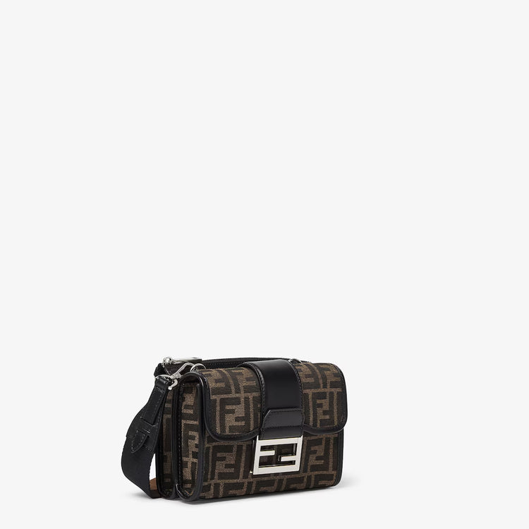 Brown FF Jacquard bag