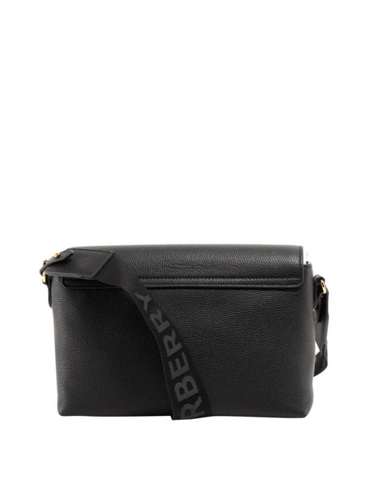 Burberry Note leather shoulder bag