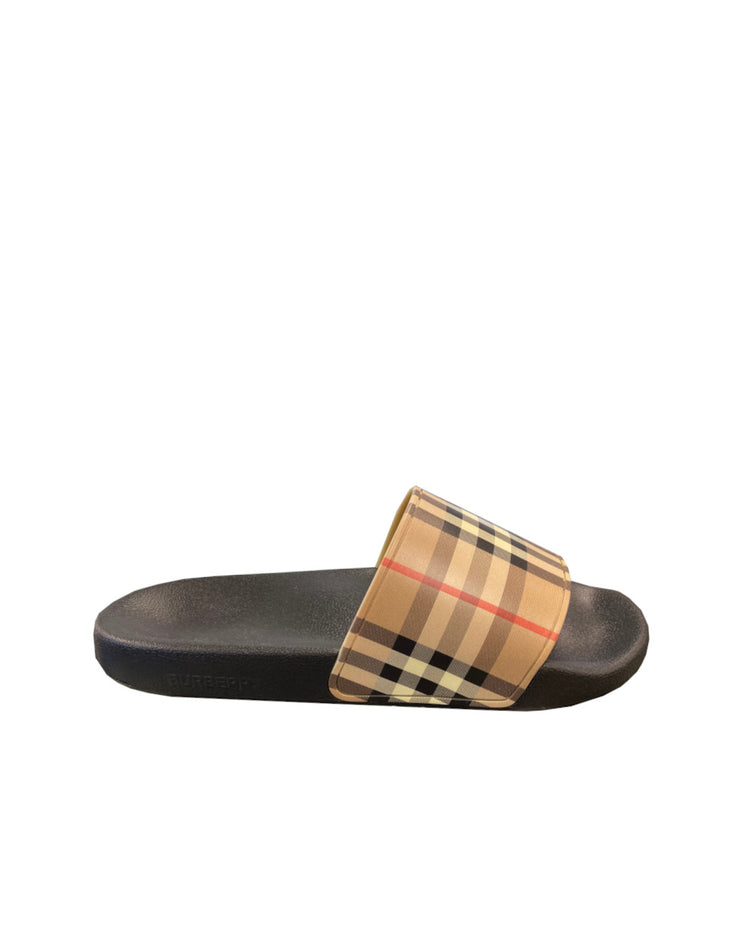 Vintage Check Slide Sandals