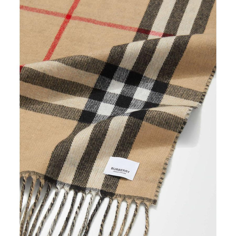 Burberry Cashmere Jacquard Reversible Muffler