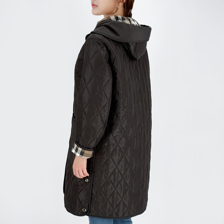 Quilted Jacket in Camel