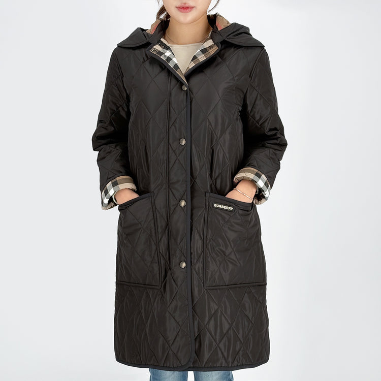 Quilted Jacket in Camel