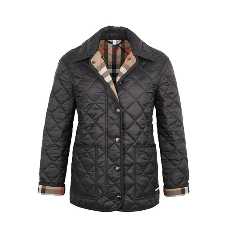 Quilted Jacket in Black