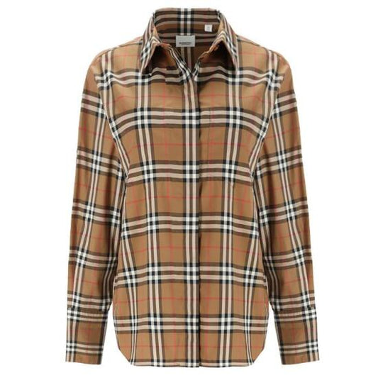 Check Cotton Long Sleeves Shirt