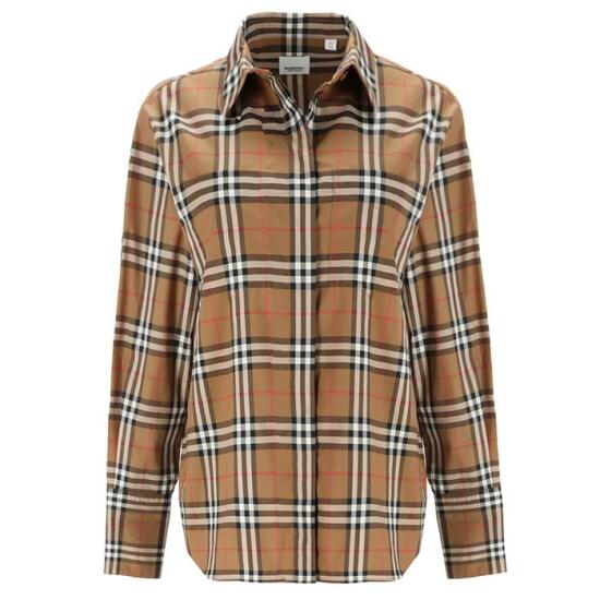Check Cotton Long Sleeves Shirt