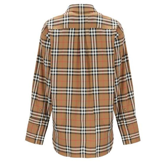 Check Cotton Long Sleeves Shirt