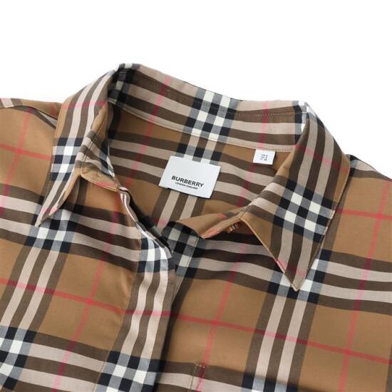 Check Cotton Long Sleeves Shirt