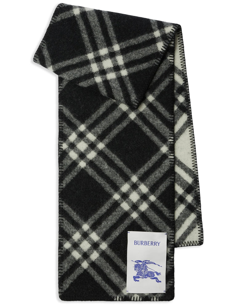 Burberry Check Wool scarf (811430 )