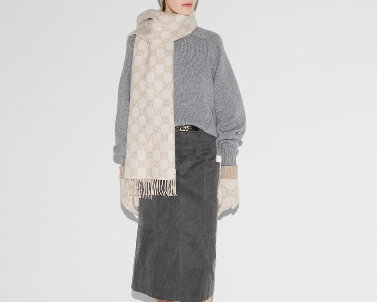 GG Cashmere Scarf