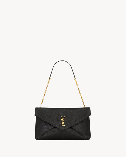 Cassandre textured-leather shoulder bag (853610)