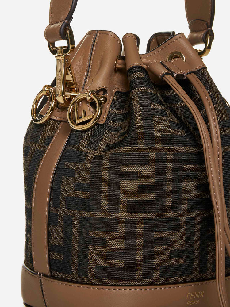 Borsa mini Mon Tresor in tessuto Fendi Bag