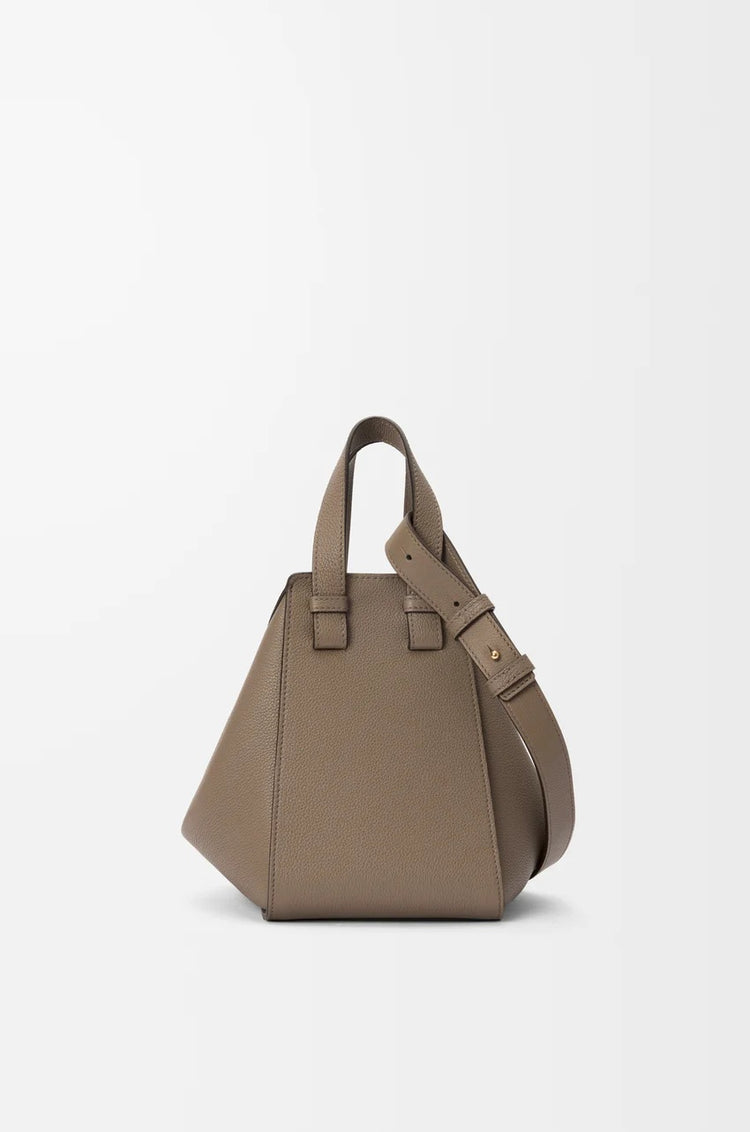 Compact Hammock bag in soft grained calfski