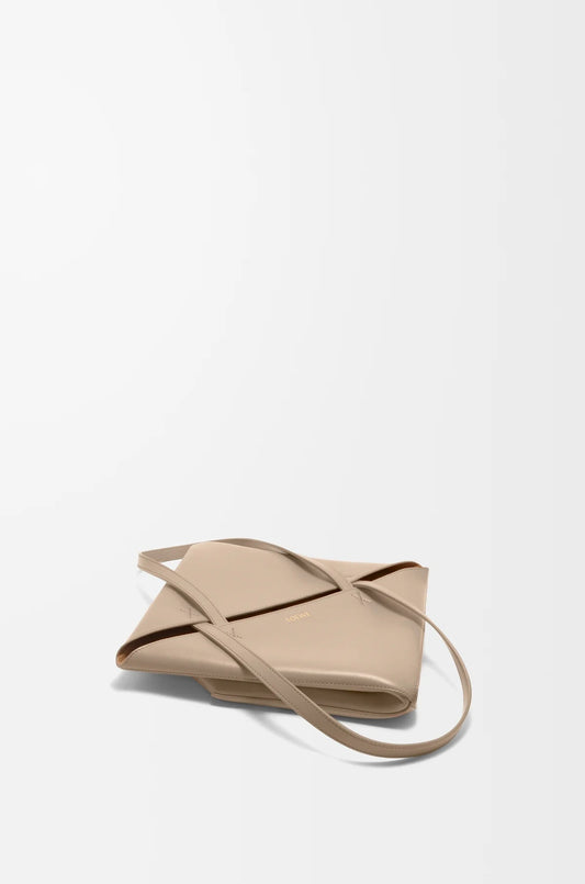 Medium Puzzle Fold tote in soft grained calfskin