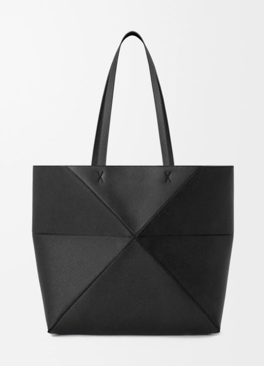 Loewe Medium horizontal Puzzle Fold tote in soft grained calfskin