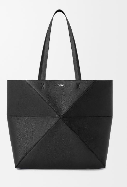 Loewe Medium horizontal Puzzle Fold tote in soft grained calfskin