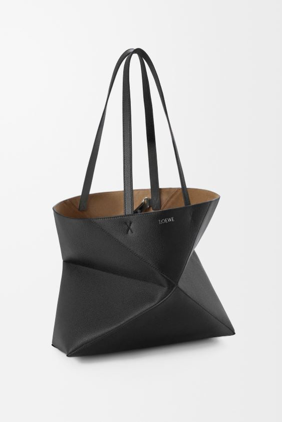 Loewe Medium horizontal Puzzle Fold tote in soft grained calfskin