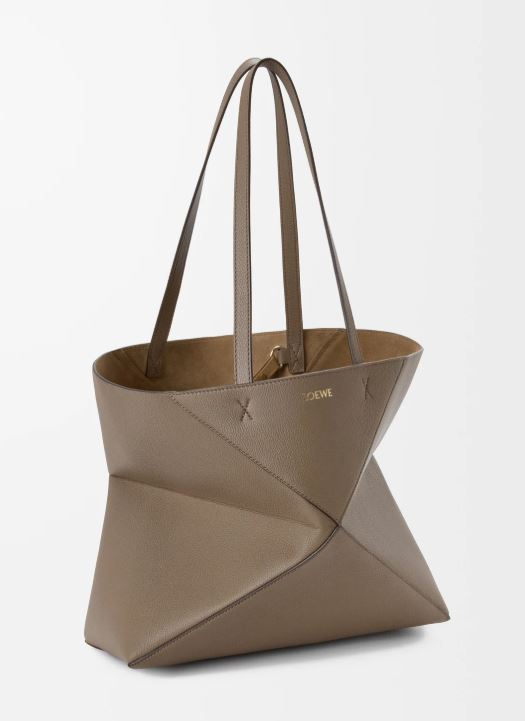 Loewe Medium horizontal Puzzle Fold tote in soft grained calfskin
