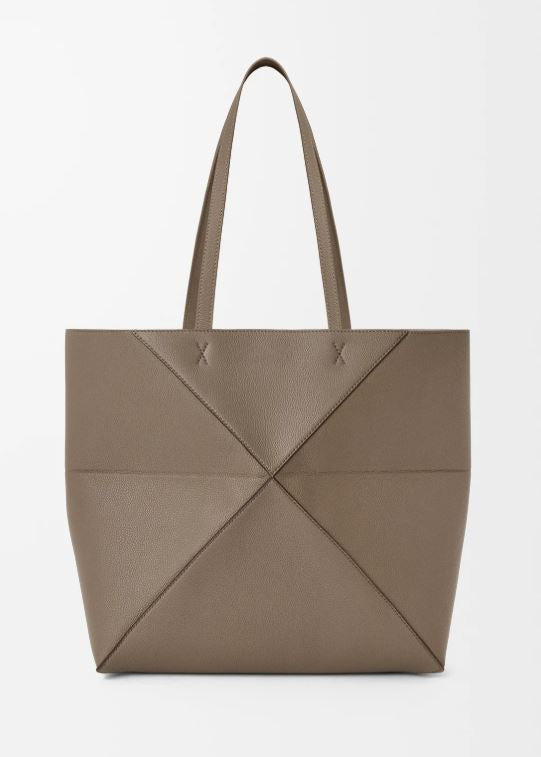 Loewe Medium horizontal Puzzle Fold tote in soft grained calfskin