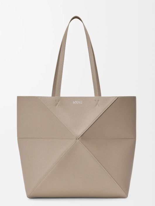 Loewe Medium horizontal Puzzle Fold tote in soft grained calfskin