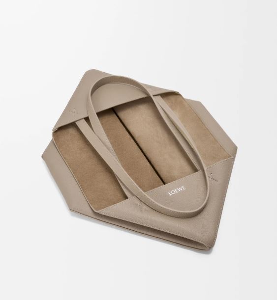Loewe Medium horizontal Puzzle Fold tote in soft grained calfskin