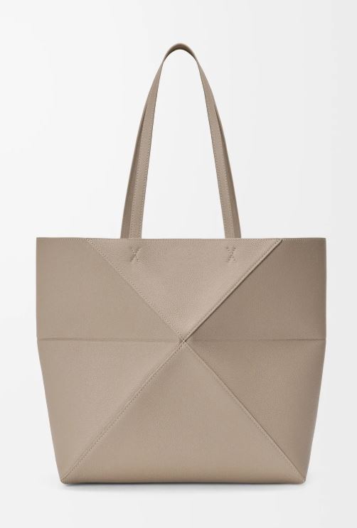 Loewe Medium horizontal Puzzle Fold tote in soft grained calfskin