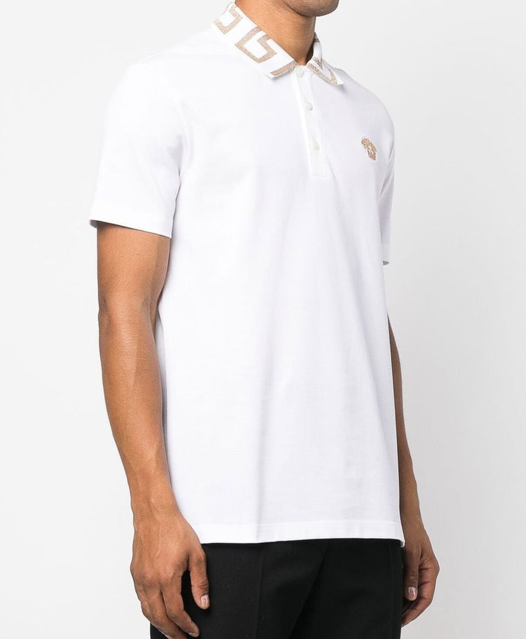 VERSACE  LOGO  POLO SHIRT